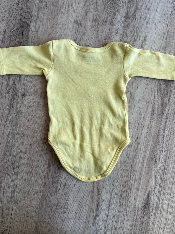 Body manches longues jaune - photo numéro 3