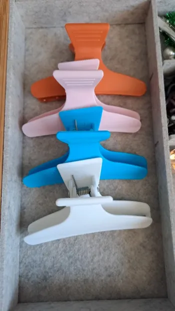 Lot de 4 pinces a cheveux