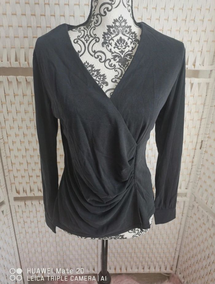 💕Jolie top cache-cœur femme TS / 36 étam 💕 - photo numéro 3