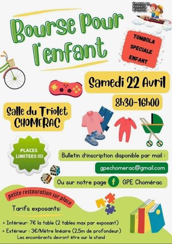 Bourse tout pour l'enfant