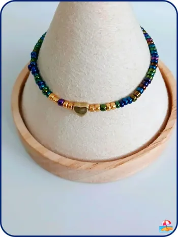 Bracelet perles de rocaille – tendance bohème chic