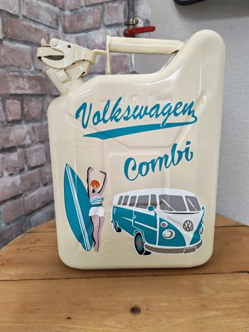 Jerrican d'essence décorative Combi Volkswagen 
