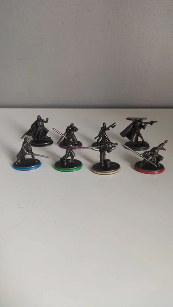8 pions Monopoly star Wars collection Parker métal