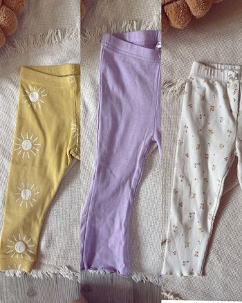 Lot de 3 legging soleil fleur Lila 86