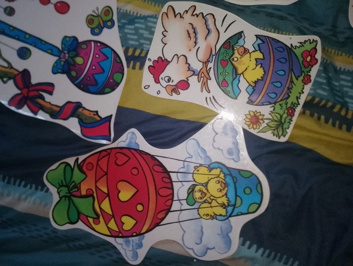 Stickers de Pâques, set de table x6 - photo numéro 9