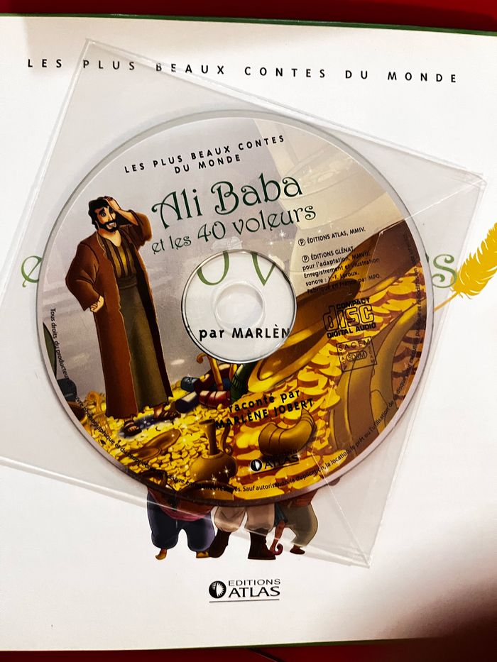 Livre CD pour enfants : Ali baba et les 40 voleurs - photo numéro 2