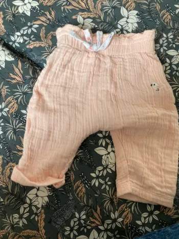 Pantalon vert baudet 1 mois
