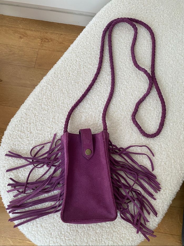 Pochette cuir