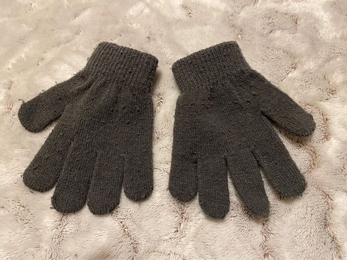 Gants gris - Carrefour - 6/9 mois - photo numéro 2