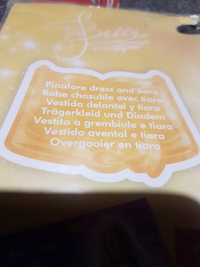 Déguisement  Bella Disney princess 3-6 ans - photo numéro 4