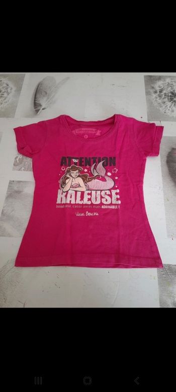 Tee shirt fille