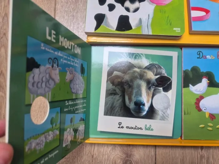 Mon coffret des animaux de la ferme comprenant 4 livres neufs - photo numéro 3