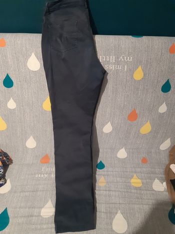 Jeans marine monoprix femme