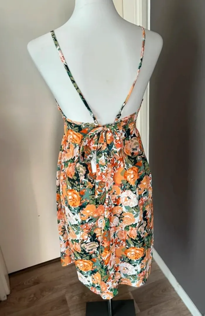 Emi jo robe d’été imprimée, fleurs taille M/L - photo numéro 4