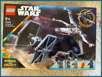 LEGO Star Wars TIE Fighter & X-Wing à combiner 75393 - Set collector neuf