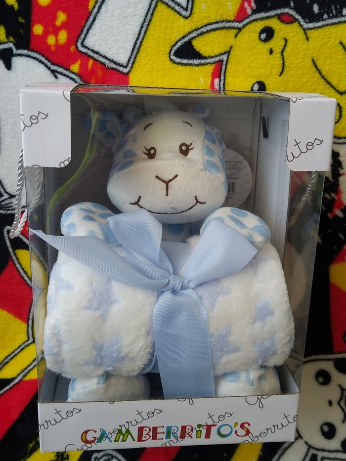 Peluche avec couverture pour bébé - photo numéro 8