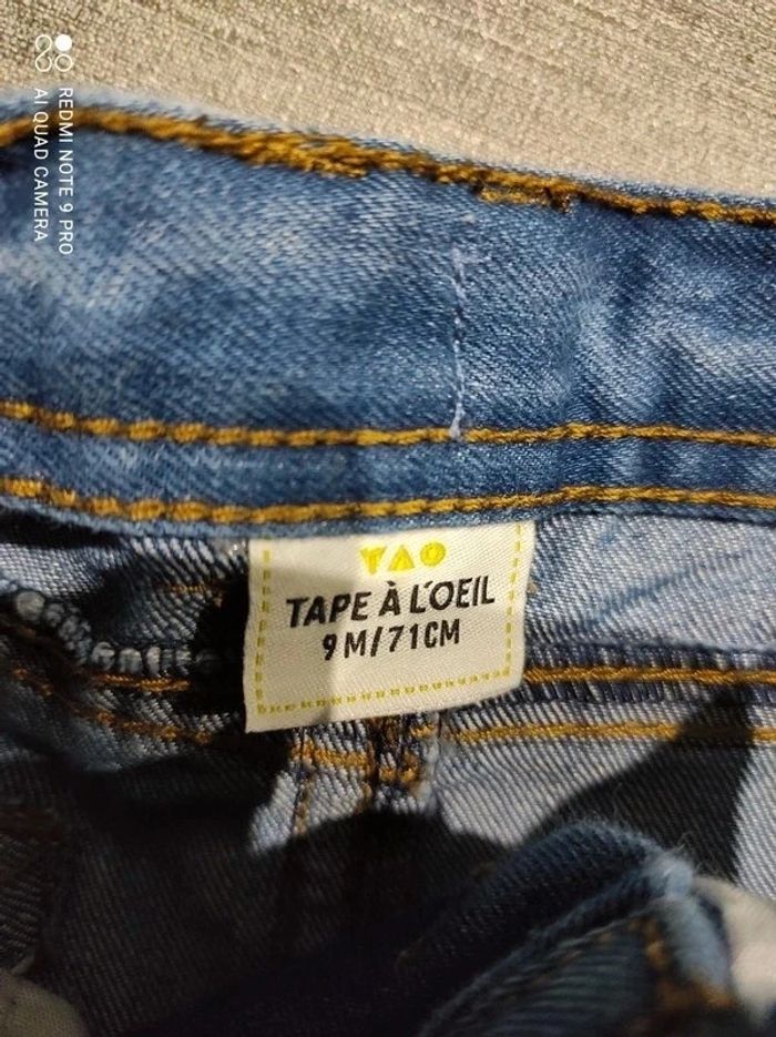 Jean Tape à l'oeil 9 mois - photo numéro 4