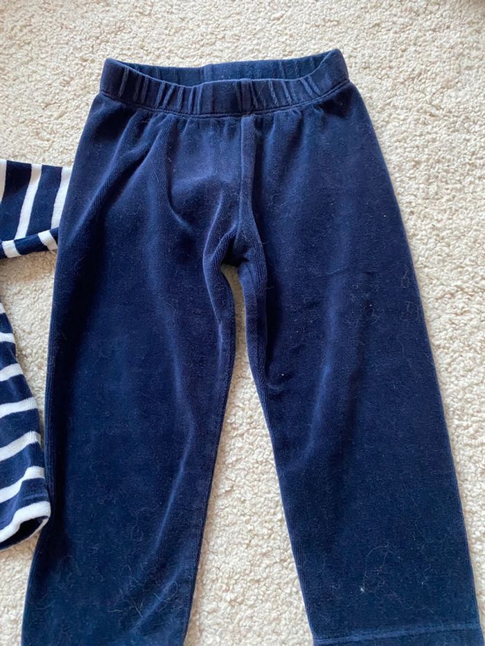 Pyjama 2 pièces velours - photo numéro 3