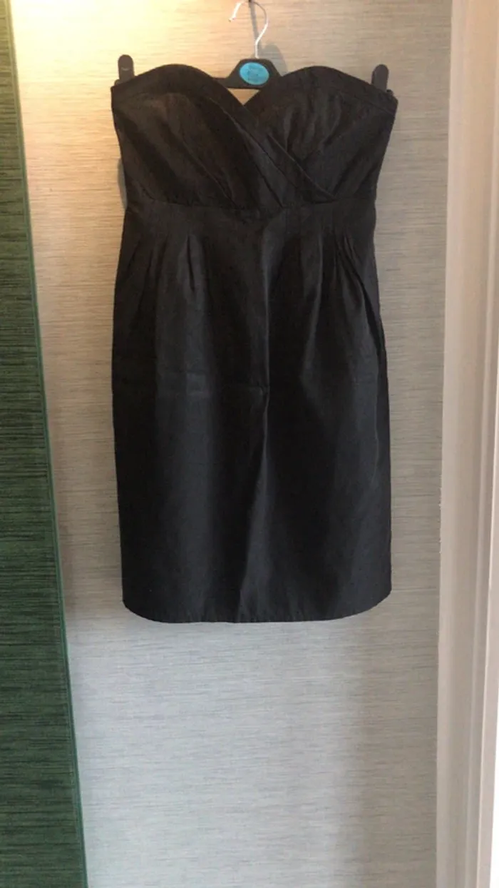 Robe bustier noire