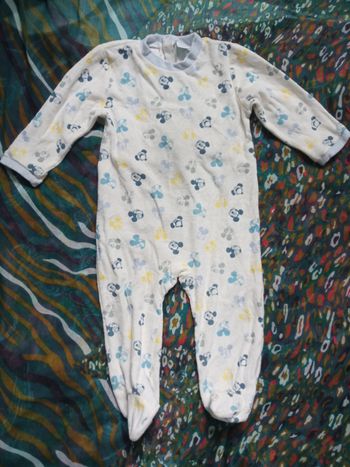 Body Grenouillère Mickey 18 Mois Disney