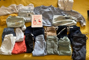 Lot vêtements bébé garçon 6 mois