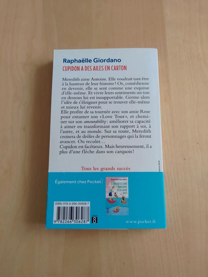 Raphaëlle Giordano - Cupidon a des ailes en carton - photo numéro 2