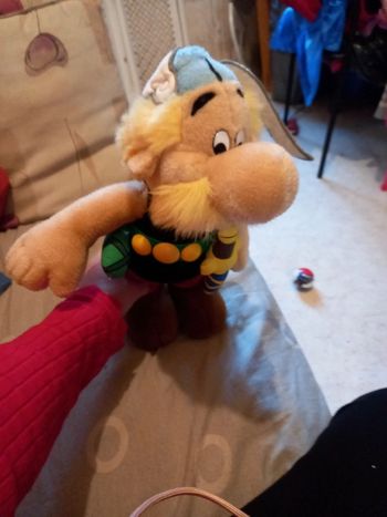 Peluche Asterix vintage de 1994 43cm env