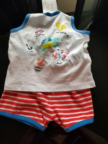 Pyjashort 9 mois Sergent Major