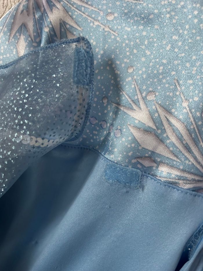 Déguisement robe des neiges 5-6 ans Disney Frozen - photo numéro 6
