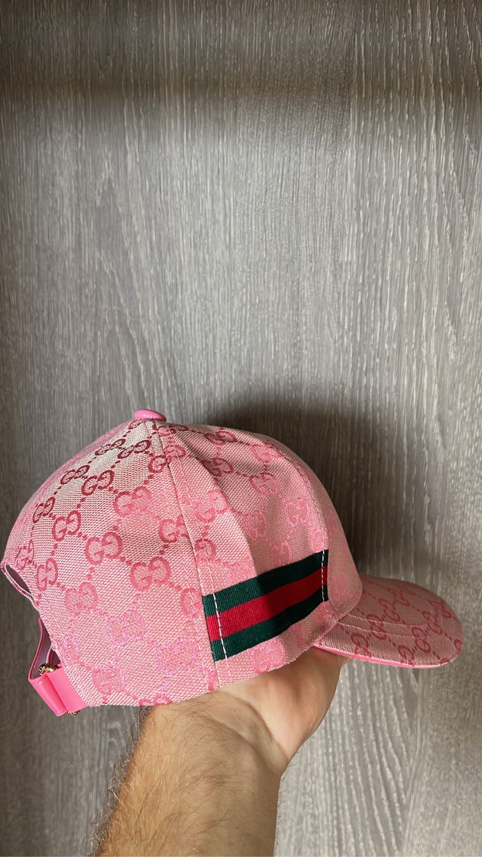 Casquette rose - photo numéro 2