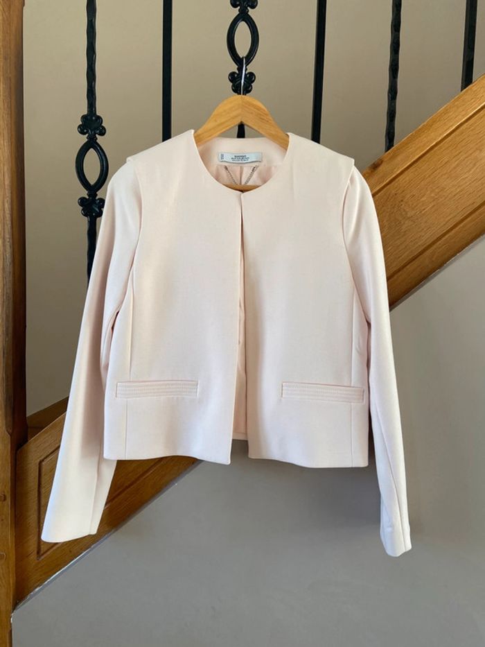 Veste rose Mango