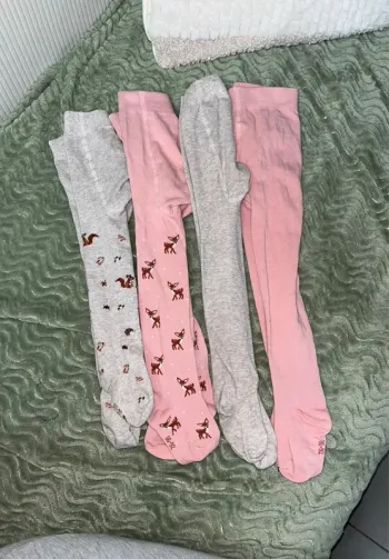 Lot de 4 collants takko neuf 86/92cm