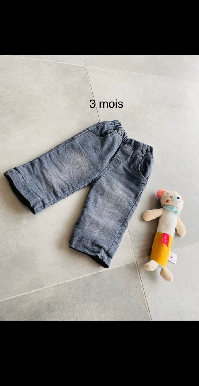 Jeans fourré 3 mois