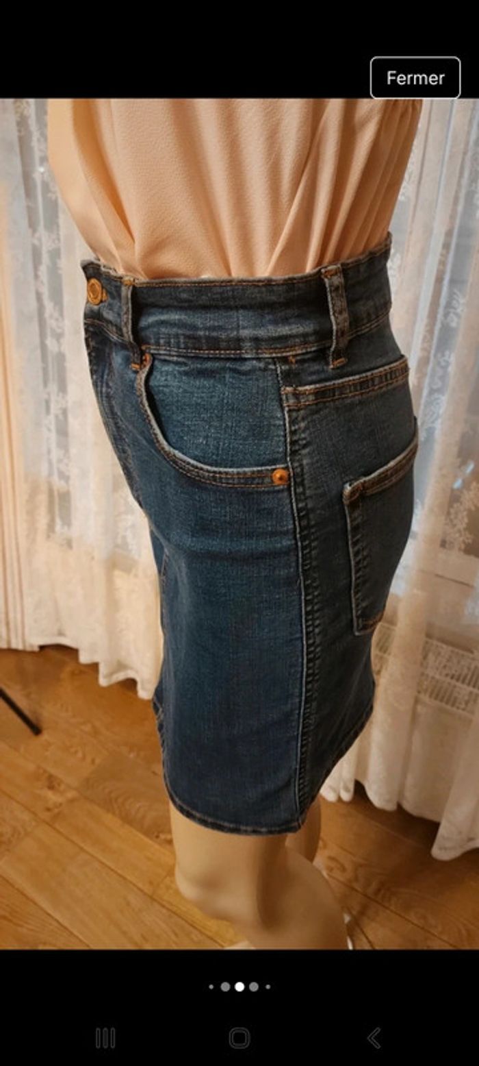 Mini Jupe en jeans Stradivarius eur 36 - photo numéro 6