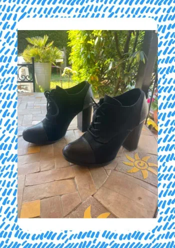 Bottines à talons noir MyB chaussea 39 40
