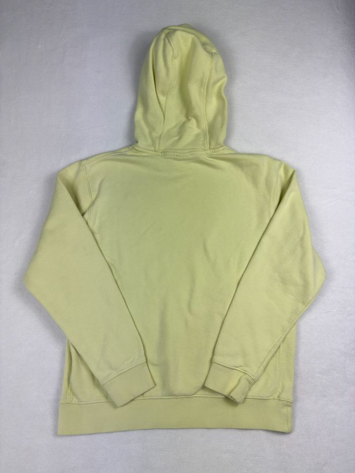 Pull Hoodie Nike jaune pastel homme taille M sweat à capuche logo brodé 02825 - photo numéro 5