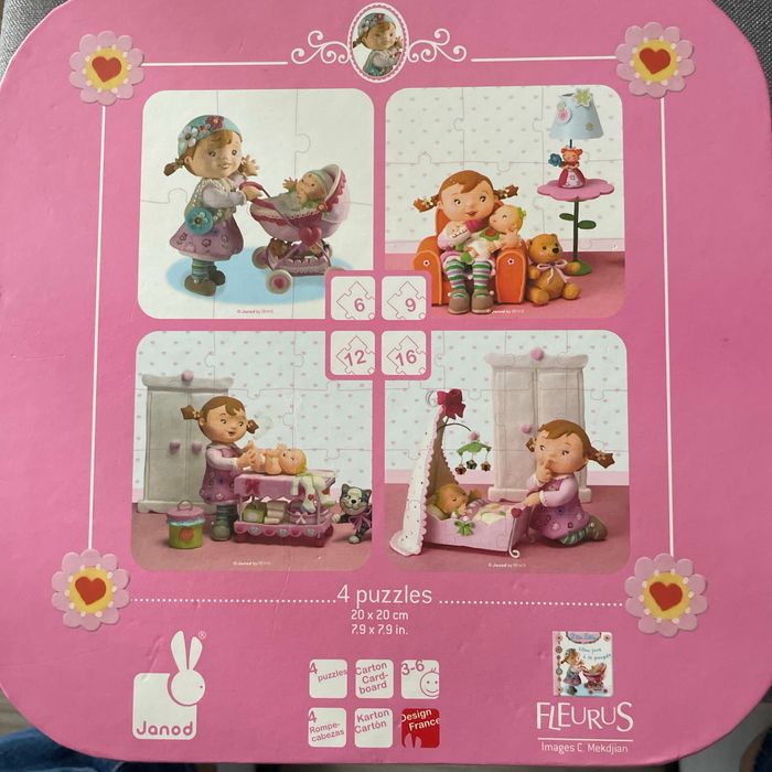 Puzzle 4 en 1 Janod - photo numéro 2