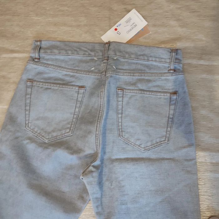 Jean bleu clair denim retourné taille S/35 Les expatriés - photo numéro 5