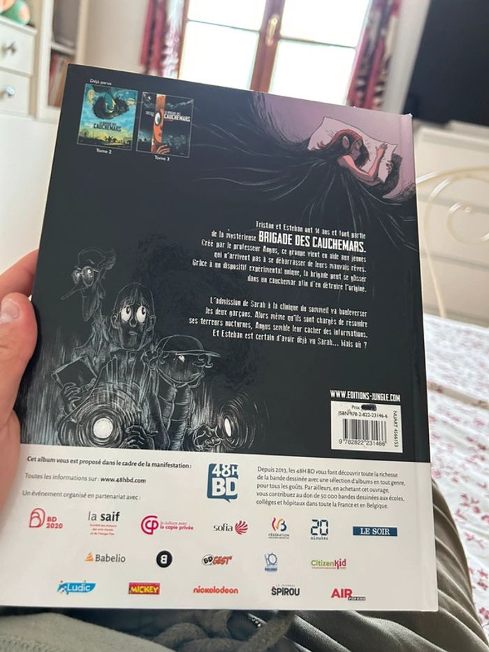 Bande dessinée bd - la brigade des cauchemars 1 -Franck thilliez - photo numéro 4