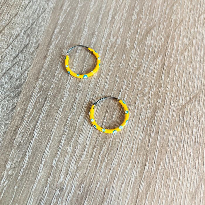 Boucles d’oreilles | jaune 🌸
