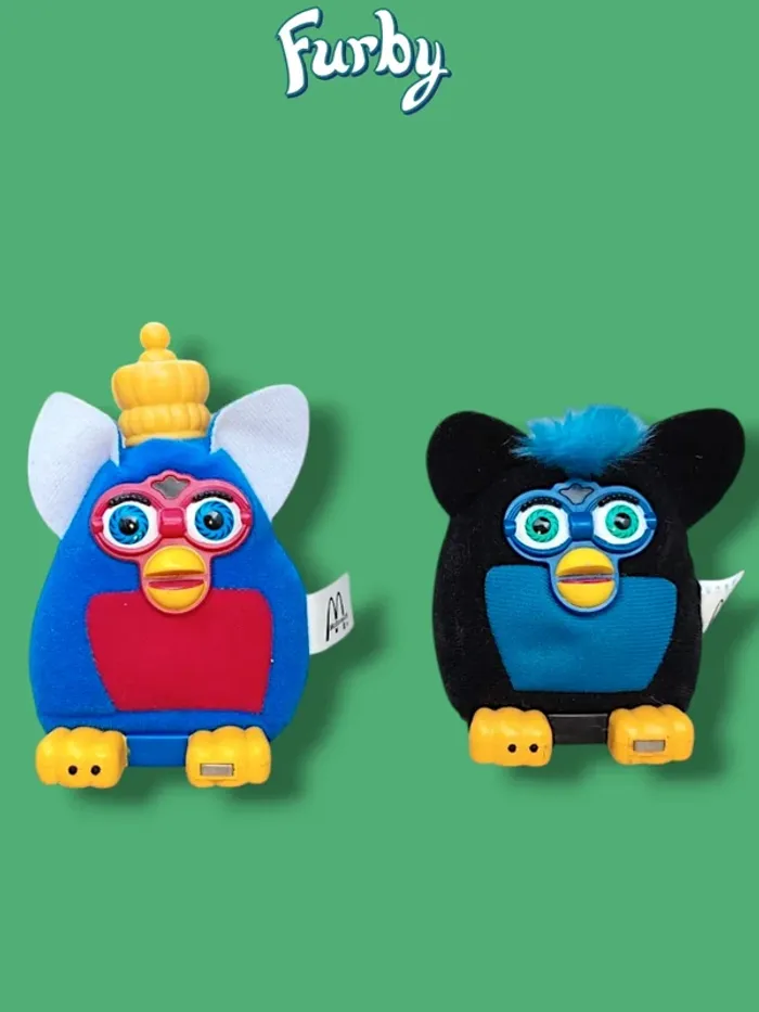 Lot de 2 Furby de McDonald's 2001 AB
