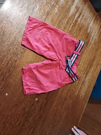 Short garçon avec ceinture taille 3 ans