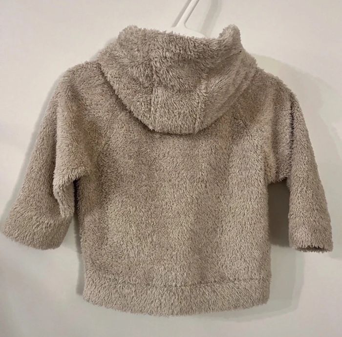 Gilet à capuche doux garçon 3 mois - photo numéro 3