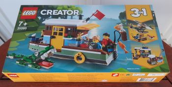 Neuf - Lego Creator 31093 La péniche au bord du fleuve