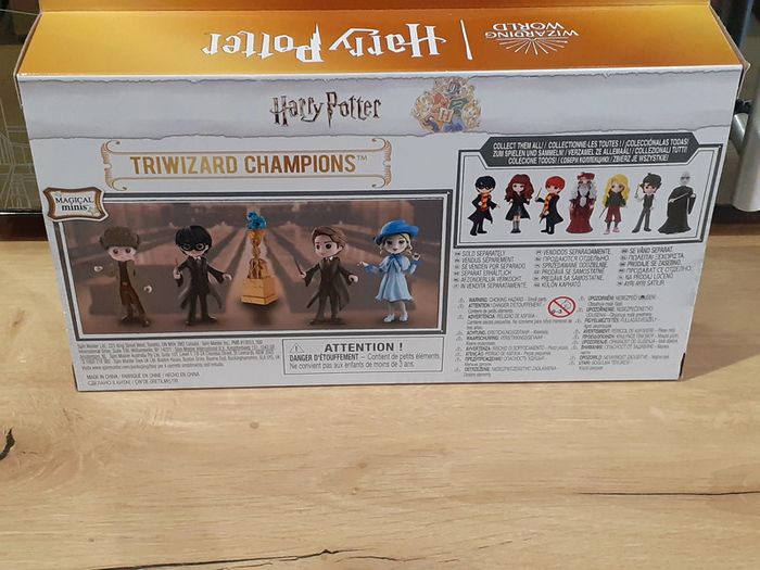 Figurine Harry Potter triwizard champions, Harry potter et la coupe de Feu - photo numéro 5