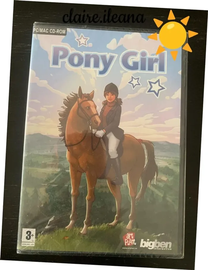 🛑 jeu pony girl 🛑 pc/ cd rom