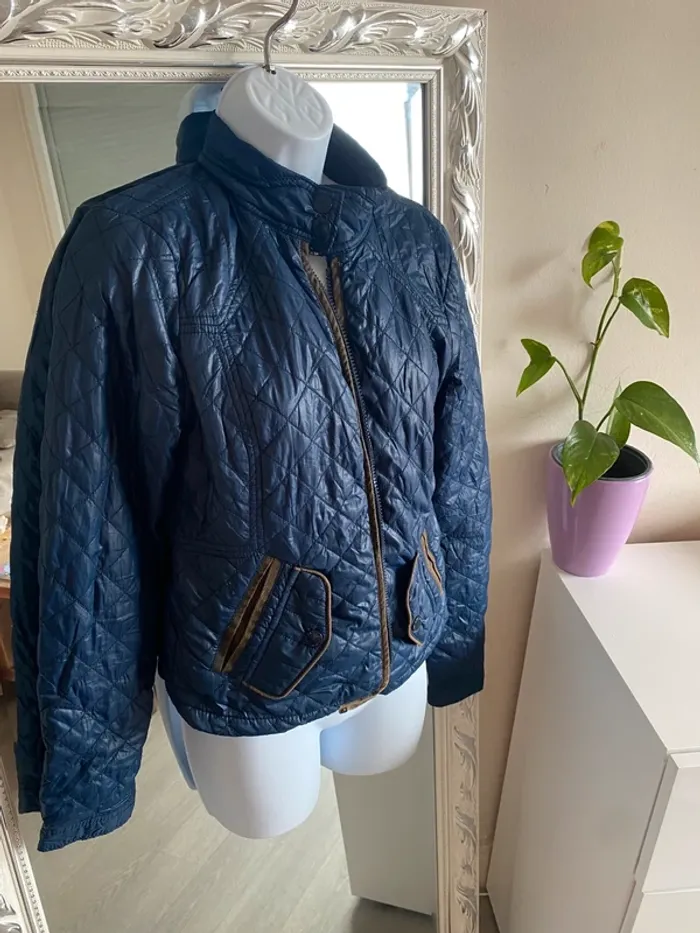 Veste bleu marine stradivarius