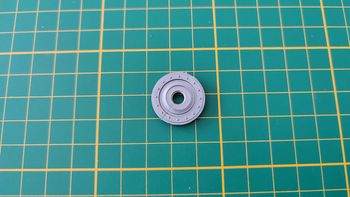 Disque de frein pièce détachée miniature burago bugatti type 59 1934 1/18 #B57