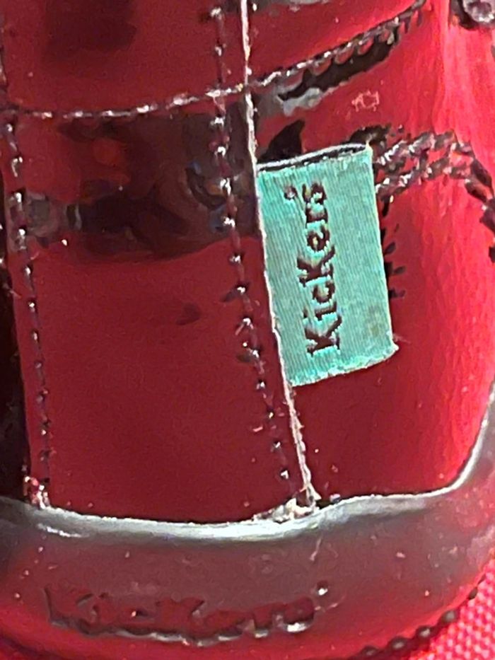 Chaussures bébé fille Kickers 20 noires vernis - photo numéro 9