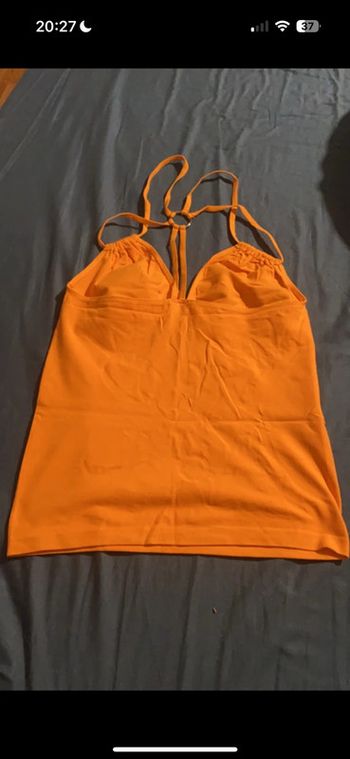 Debardeur Taille 1 Orange  United colors of benetton